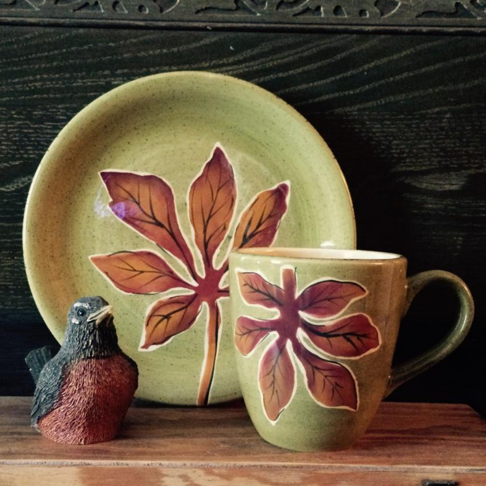 Vintage 8 pc Dessert & Coffee Set - Picture 5 of 7